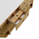 James Martin Breckenridge 84" Double Bathroom Vanity, Light Natural Oak