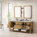 James Martin Breckenridge 72" Double Bathroom Vanity, Light Natural Oak