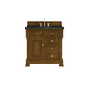 James Martin Brookfield 36" Single Bathroom Vanity, Honey Oak