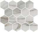 Charme Calacatta Gold Bullnose Marble Look Porcelain Moldings 3x24