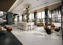 Charme Evo Calacatta Black Marble Look Porcelain Tiles 24x24