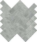 Charme Evo Pearl Grey Bullnose Marble Look Porcelain Moldings 3x24