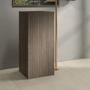 Almond Matte Groove Wood Look Porcelain Mosaics 8x40
