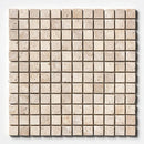 Chiaro Tumbled 1x1 Travertine Mosaics 12x12