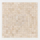 Chiaro Tumbled 2x2 Travertine Mosaics 12x12