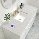 James Martin Chicago 48" Single Bathroom Vanity, Glossy White