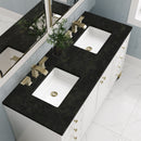 James Martin Chicago 60" Double Bathroom Vanity, Glossy White