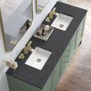 James Martin Chicago 72" Double Bathroom Vanity, Smokey Celadon