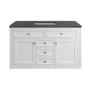 James Martin Chicago 48" Single Bathroom Vanity, Glossy White