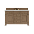 James Martin Brookfield 60" Single Bathroom Vanity, Pecan