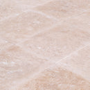 classic light beige travertine tile 12x24 Honed Filled 12 tiles angle view