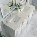 James Martin Bristol 60" Double Bathroom Vanity, Bright White