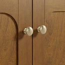 James Martin Laurent 30" Dual Mount Single Bathroom Vanity, Honey Oak