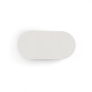 Concrete Coffee Table - 50" x 24" Oval