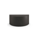 Concrete Coffee Table - 54" Half Circle