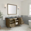 James Martin Chicago 60" Single Bathroom Vanity, Walnut Whisper