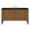 James Martin Hudson 60" Single Bathroom Vanity, Honey Oak