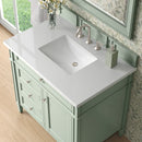 James Martin Brittany 36" Single Bathroom Vanity, Sage Green