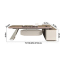 Tiller · Modern Executive L-Shaped Desk