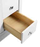 Kayleigh Bathroom Vanity with Sink and Carrara White Marble Top Cabinet Set Villohome