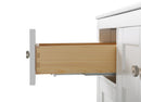 Maili Bathroom Vanity with Sink and Carrara White Marble Top Cabinet Set Villohome