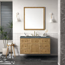 James Martin Laurent 48" Dual Mount Single Bathroom Vanity, Light Natural Oak