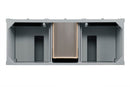 James Martin Brittany 60" Double Bathroom Vanity, Urban Gray