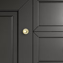 James Martin Brookfield 60" Double Bathroom Vanity, Black Onyx