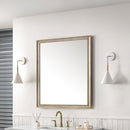 James Martin Glenbrooke 36" Mirror, Whitewashed Oak