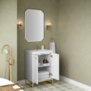 James Martin Chianti 24" Single Bathroom Vanity, Glossy White