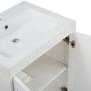 James Martin Chianti 24" Floating Single Bathroom Vanity, Glossy White