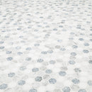 Bellagio Blend Elongated 11.63" x 12" Honed Marble Mesh-Mounted Mosaic Tile Hexagon - MSI Collection