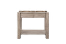 James Martin Brooklyn 39.5" Console Base, Platinum Ash