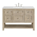 James Martin Breckenridge 48" Single Bathroom Vanity, Whitewashed Oak