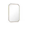 James Martin Rohe 24" Mirror, Champagne Brass
