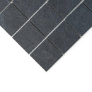 Dark Flow Matte Straight Joint 2x2 Porcelain Mosaics 12x12