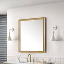 James Martin Glenbrooke 36" Mirror, Light Natural Oak