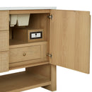 James Martin Solene 72" Double Bathroom Vanity, Seaside Oak