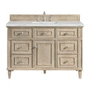 James Martin Lorelai 48" Single Bathroom Vanity, Whitewashed Oak