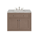 James Martin Chicago 36" Single Bathroom Vanity, Walnut Whisper