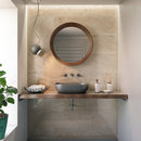 Diana royal marble floor wall tile 24x24 polished installed on bathroom wall