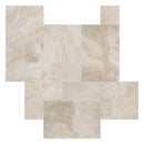 Diana Royal Marble Antique Pattern Tumbled - Full Truckload product shot top view