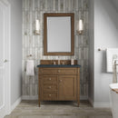 James Martin Brittany 36" Single Bathroom Vanity, Saddle Brown