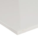 domino white polished porcelain floor and wall tile msi collection NWHI1224P product shot one tile profile view