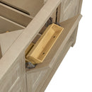 James Martin Breckenridge 60" Double Bathroom Vanity, Whitewashed Oak