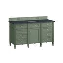 James Martin Brittany 60" Single Bathroom Vanity, Smokey Celadon