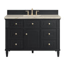 James Martin Lorelai 48" Single Bathroom Vanity, Black Onyx