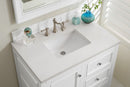 James Martin De Soto 36" Single Bathroom Vanity, Bright White