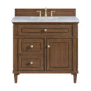 James Martin Lorelai 36" Single Bathroom Vanity, Mid-Century Walnut