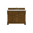 James Martin Brookfield 48" Single Bathroom Vanity, Honey Oak